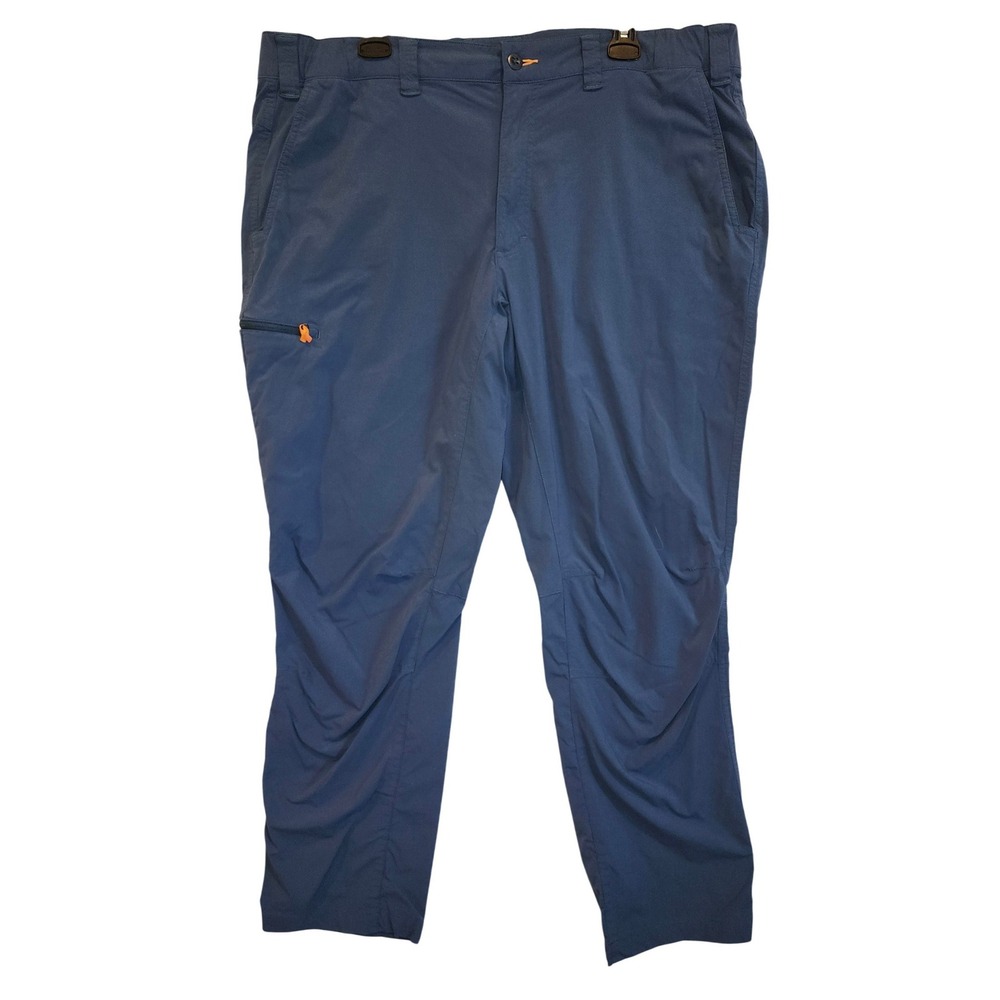 Orvis Mens Tech Pants Blue XL 32 Hiking Outdoor Stretch Cargo 20MB 297528 S22